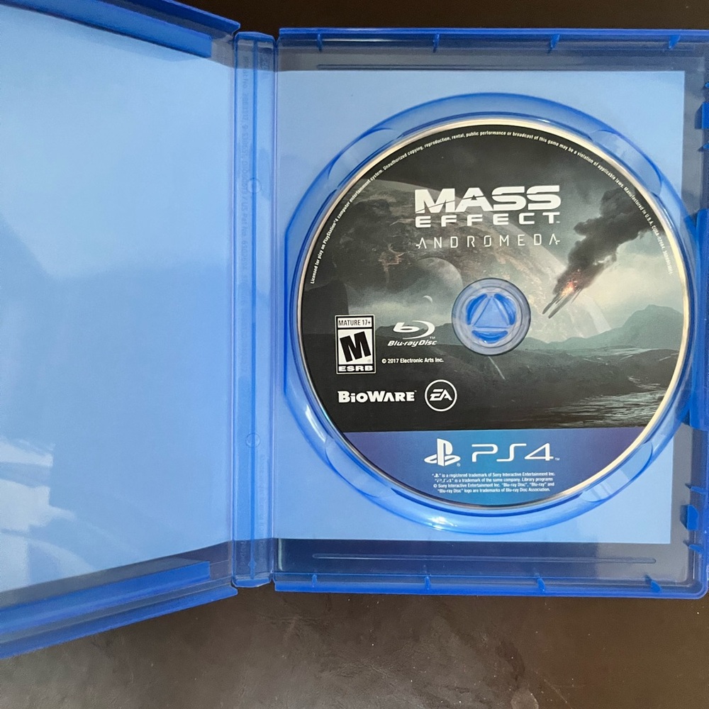 Mass Effect Andromeda for PS4 - Blue Case